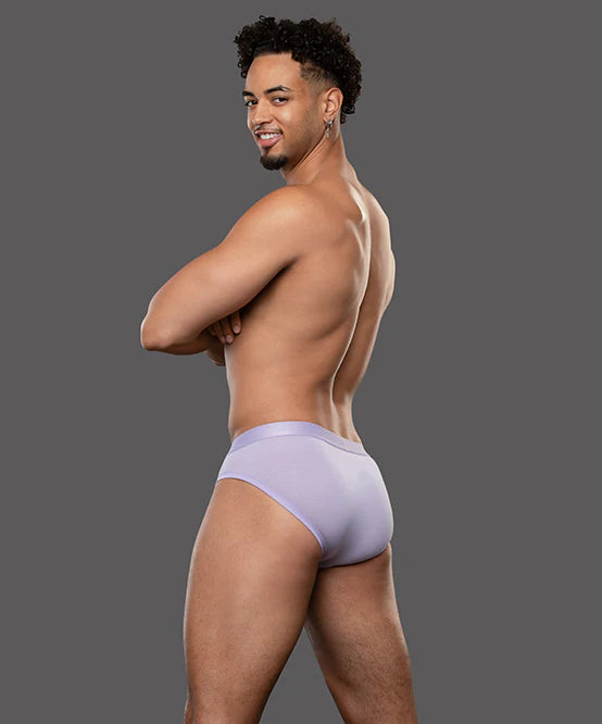 Andrew Christian Bespoke 93675 modal brief lavender