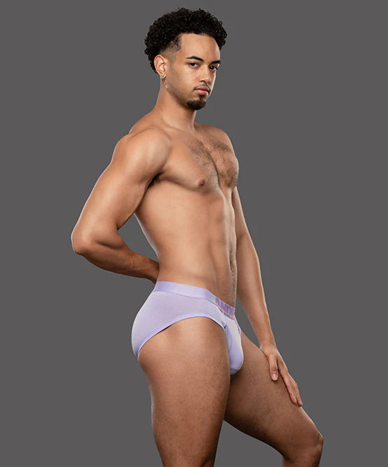 Andrew Christian Bespoke 93675 modal brief lavender