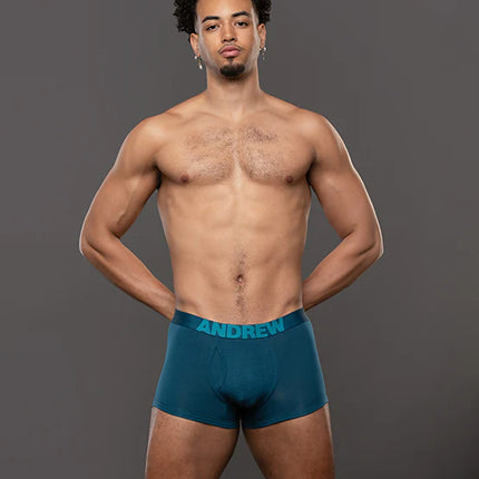 Andrew Christian Bespoke 93677 modal boxer dark teal