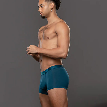 Andrew Christian Bespoke 93677 modal boxer dark teal