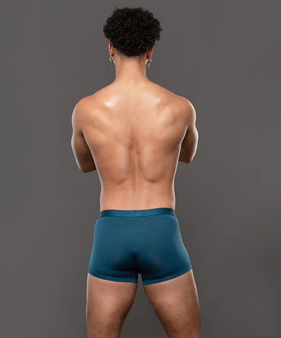 Andrew Christian Bespoke 93677 modal boxer dark teal