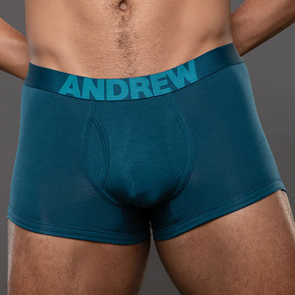 Andrew Christian Bespoke 93677 modal boxer dark teal