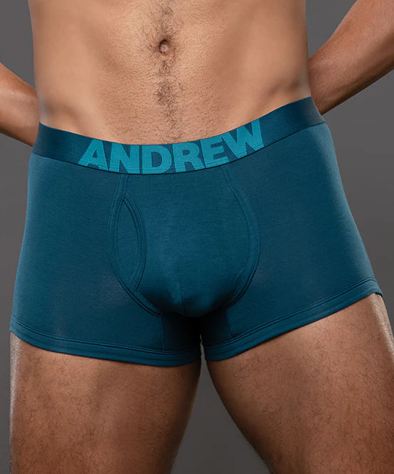 Andrew Christian Bespoke 93677 modal boxer dark teal