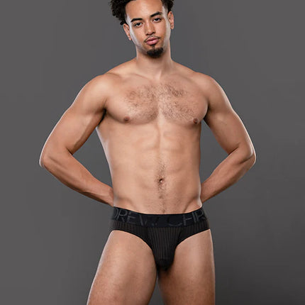 Andrew Christian Almost Naked 93710 Essential Rib brief black