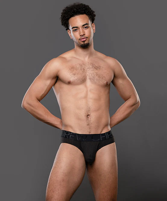 Andrew Christian Almost Naked 93710 Essential Rib brief black