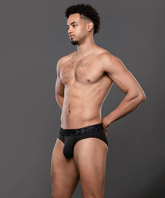 Andrew Christian Almost Naked 93710 Essential Rib brief black