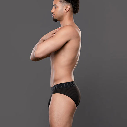 Andrew Christian Almost Naked 93710 Essential Rib brief black