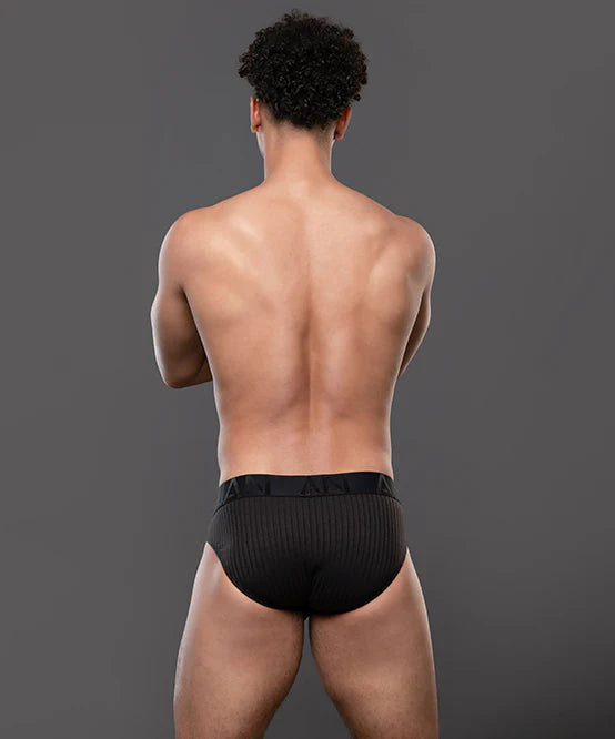 Andrew Christian Almost Naked 93710 Essential Rib brief black