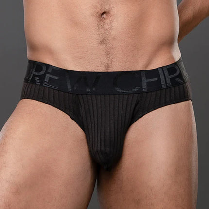 Andrew Christian Almost Naked 93710 Essential Rib brief black
