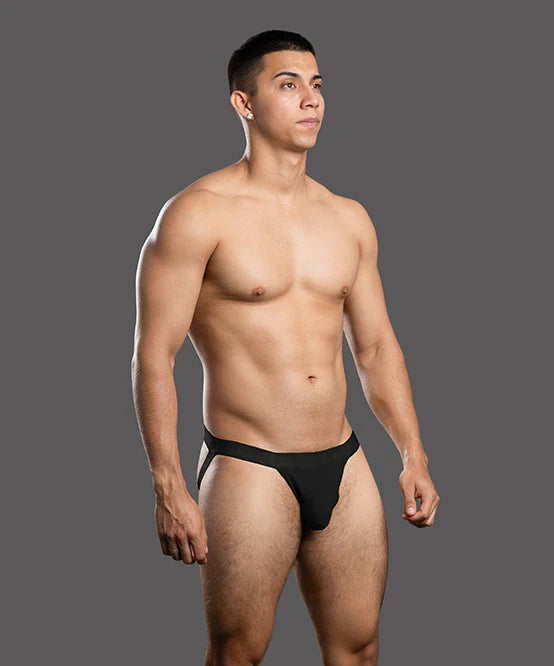 Andrew Christian Almost Naked 93715 bamboo jockstrap black