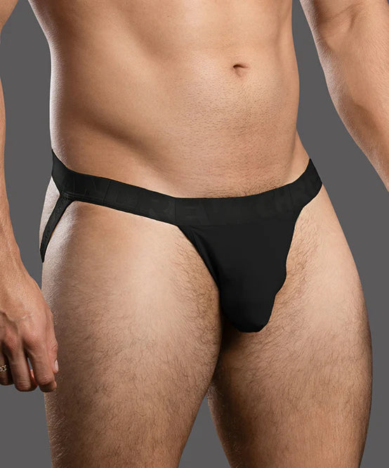 Andrew Christian Almost Naked 93715 bamboo jockstrap black