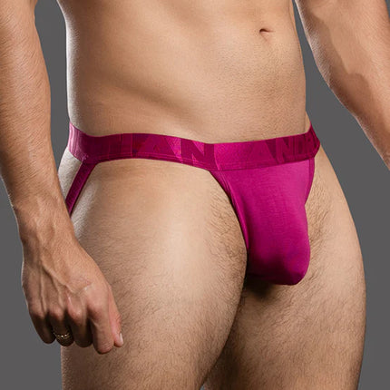 Andrew Christian Almost Naked 93715 bamboo jockstrap magenta