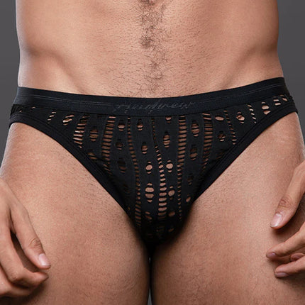 Andrew Christian Almost Naked 93745 Slut Capsule Orgy mesh brief black