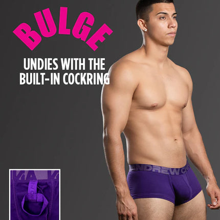 Andrew Christian Bulge c-ring 93752 boxer purple
