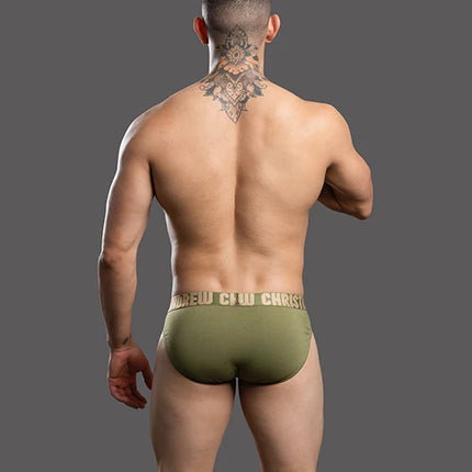 Andrew Christian Almost Naked 93766 Happy brief olive