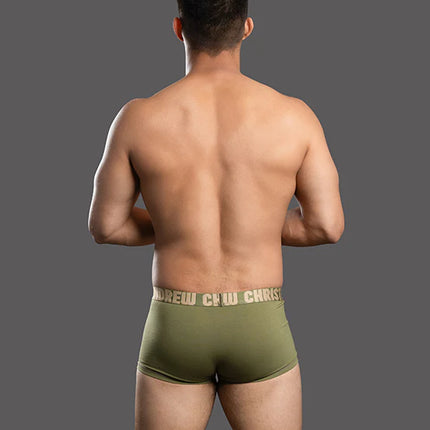 Andrew Christian Almost Naked 93785 Happy boxer olive