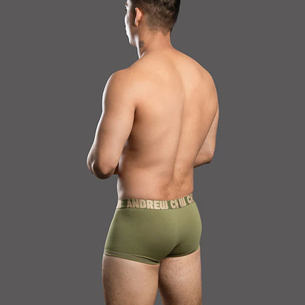 Andrew Christian Almost Naked 93785 Happy boxer olive