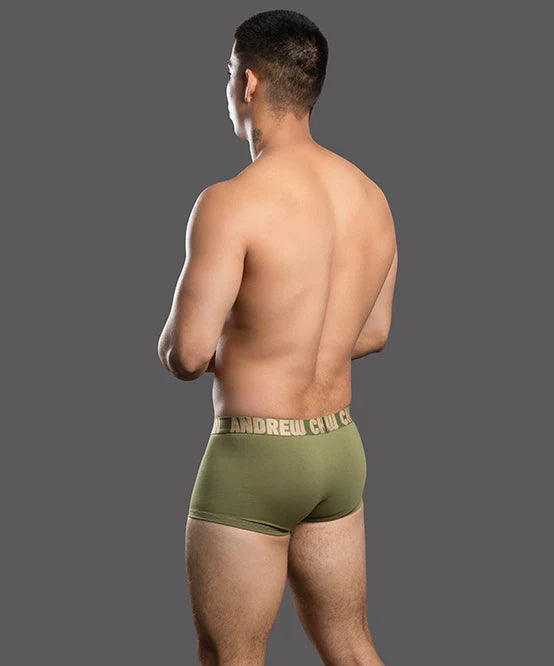 Andrew Christian Almost Naked 93785 Happy boxer olive