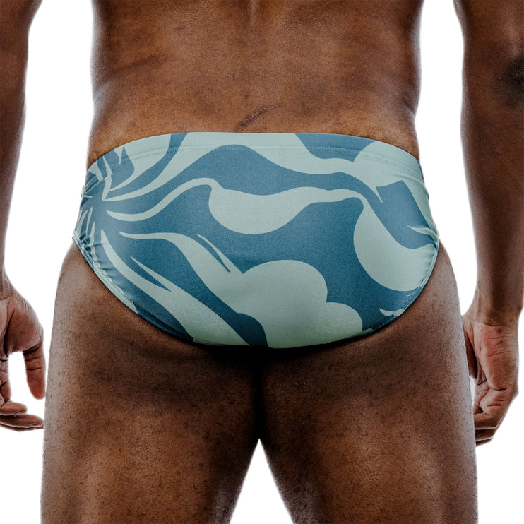 THK Swirl Swim Brief - Blue