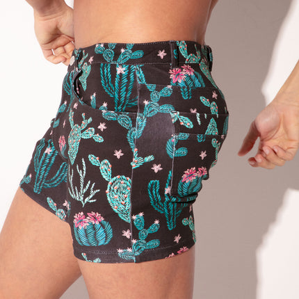 Code 22 5-Inch Stretch Slim-Fit Shorts 9712S - Cacti