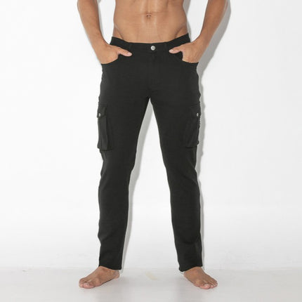 Code 22 Cargo Zip jogger pant 9725 black