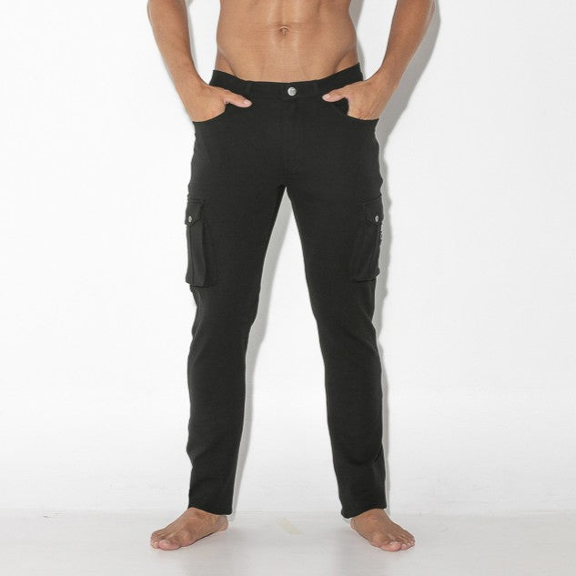 Code 22 Cargo Zip jogger pant 9725 black