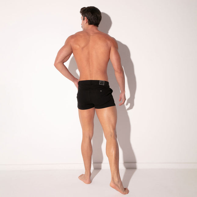 Code 22 2-Inch Stretch Slim-Fit Shorts 9746 - Black