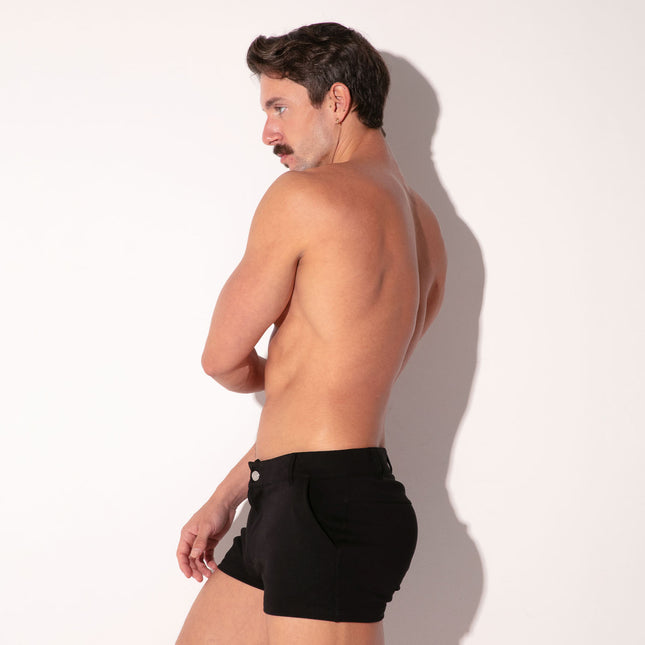Code 22 2-Inch Stretch Slim-Fit Shorts 9746 - Black