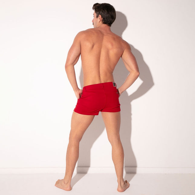 Code 22 2-Inch Stretch Slim-Fit Shorts 9746 - Red