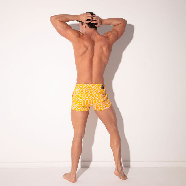 Code 22 2-Inch Stretch Slim-Fit Shorts 9746 - Mustard