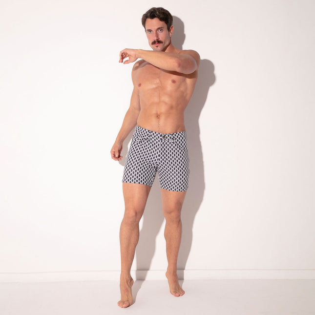 Code 22 Razor 5-Inch Stretch Shorts 9800 - Diamond Navy