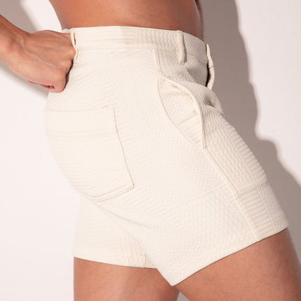 Code 22 Medley 5-Inch Stretch Shorts 9823 - Off-White