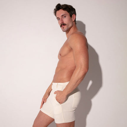 Code 22 Medley 5-Inch Stretch Shorts 9823 - Off-White