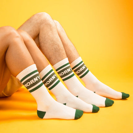 Gumball Poodle Horny Gym Crew Socks