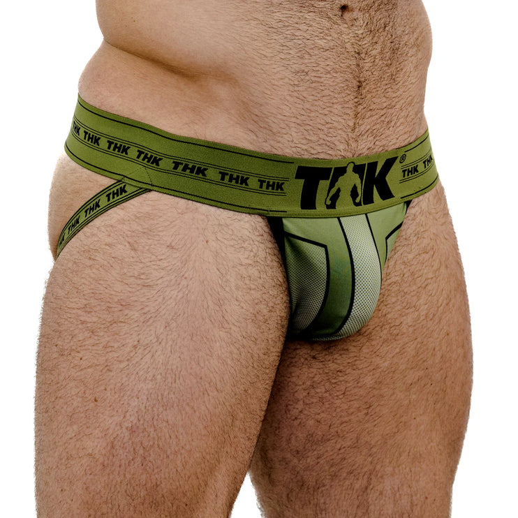 THK Hero Mesh Jockstrap - Green