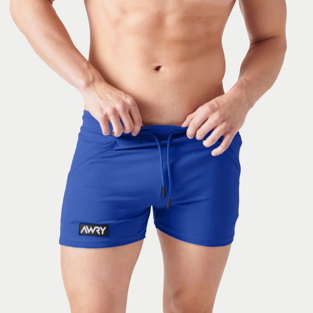 AWRY Freestyle 3.5-Inch Shorts - Cobalt Blue