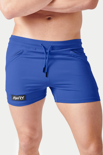 AWRY Freestyle 3.5-Inch Shorts - Cobalt Blue