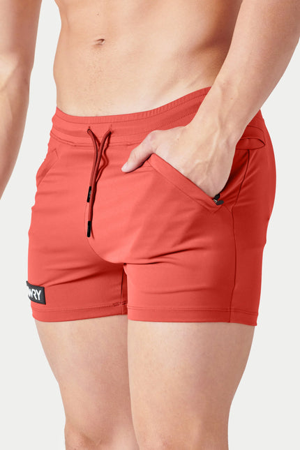AWRY Freestyle 3.5-Inch Shorts - Coral