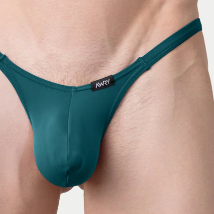 AWRY Pulse V-String Thong - Teal