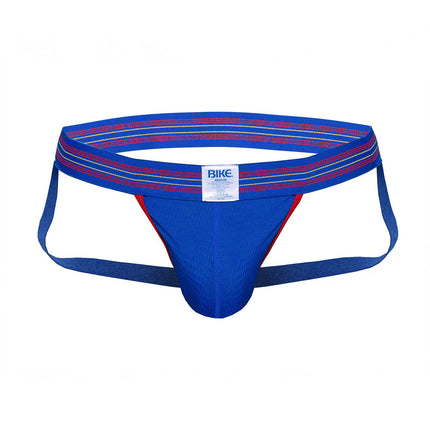 Bike Athletic mesh jockstrap blue