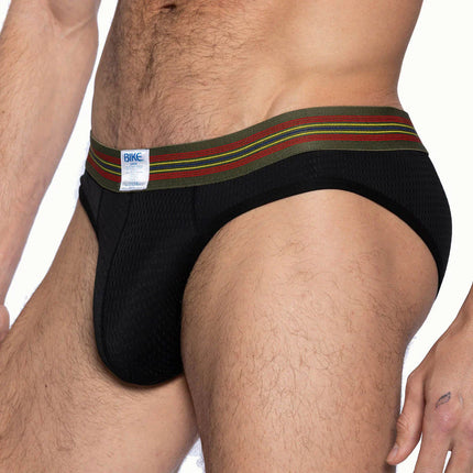 Bike Athletic mesh brief black