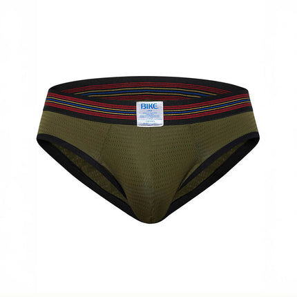 Bike Athletic mesh brief olive