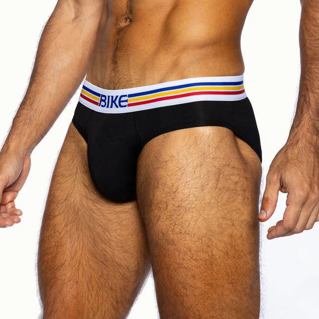 Bike Athletic cotton brief black