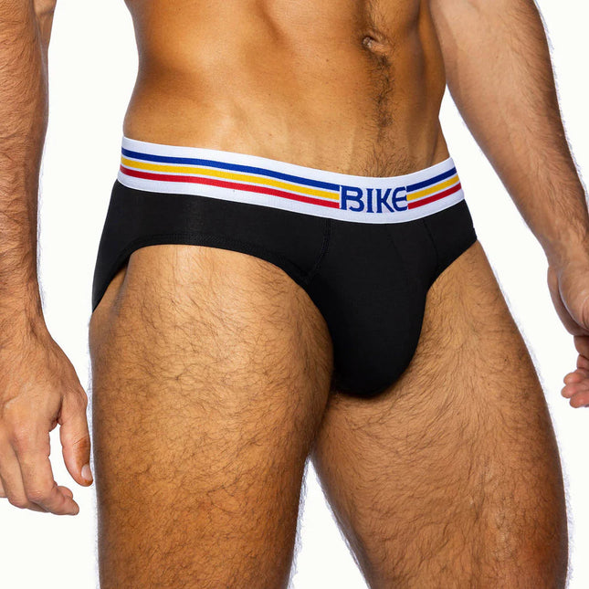 Bike Athletic cotton brief black