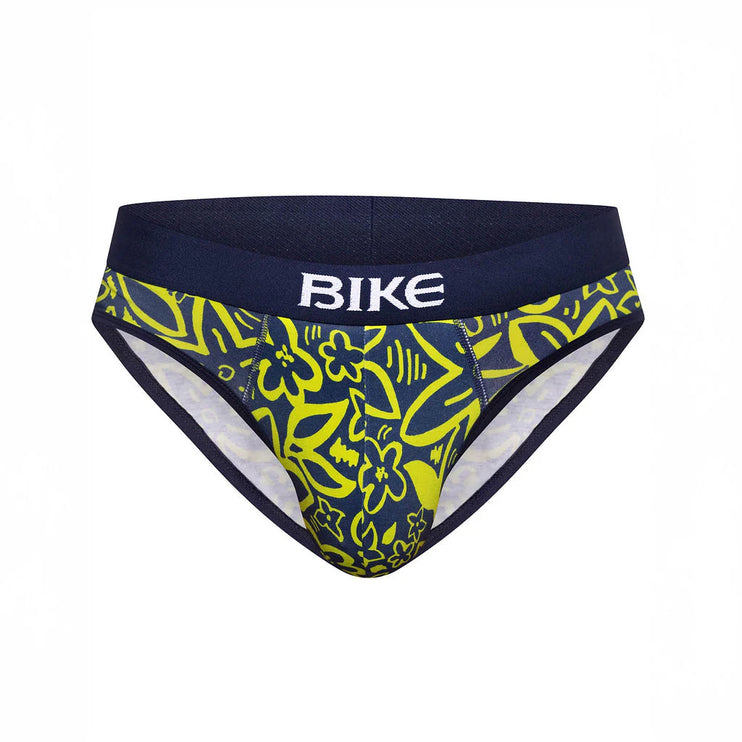 Bike Athletic cotton brief flower party