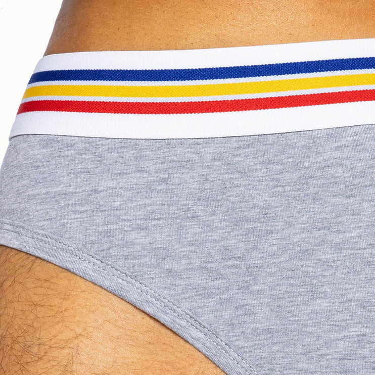 Bike Athletic cotton brief grey