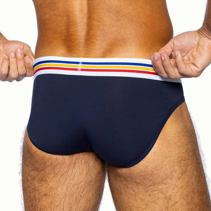 Bike Athletic cotton brief navy