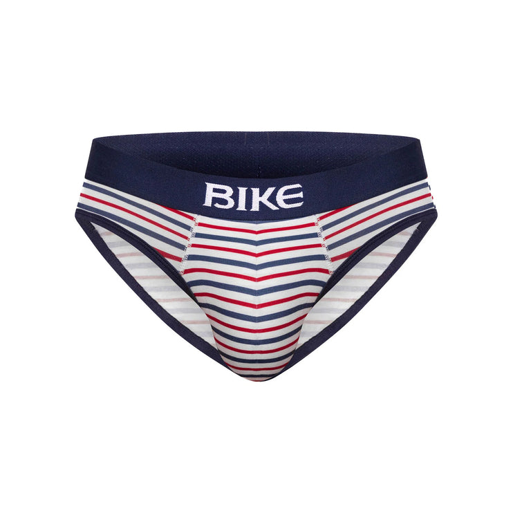 Bike Athletic Cotton Brief - Stripe