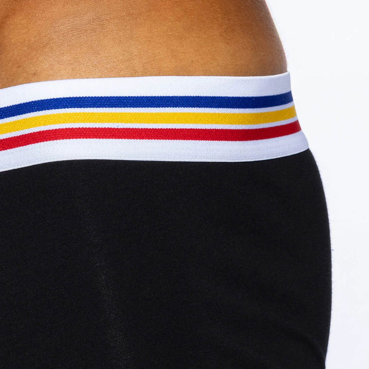 Bike Athletic cotton boxer trunk black