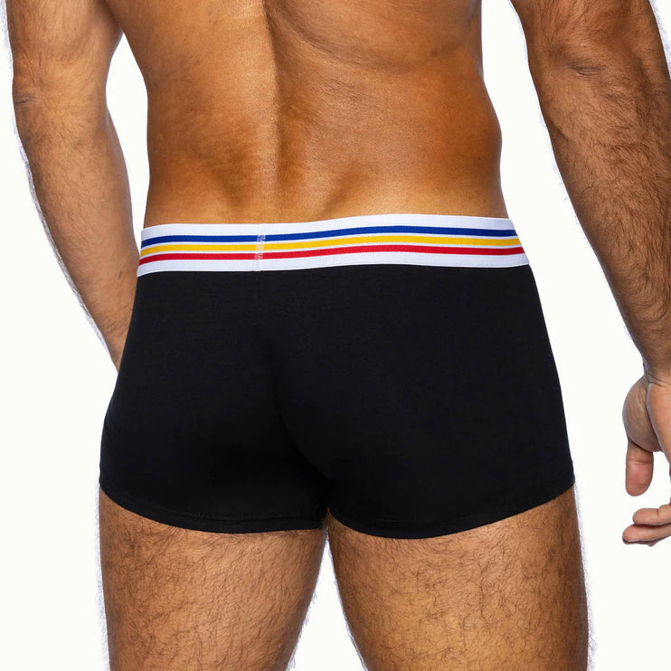 Bike Athletic cotton boxer trunk black